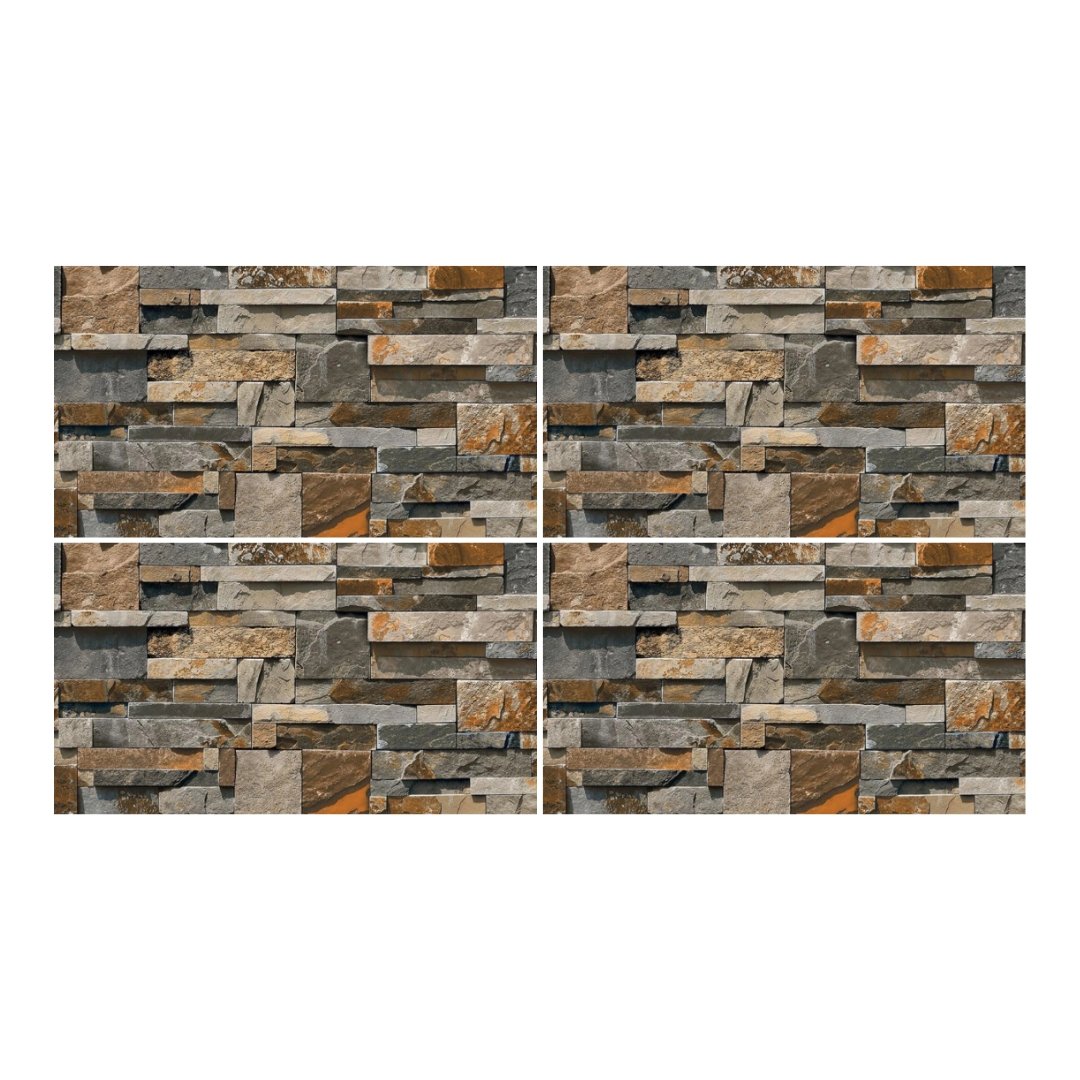 Tera Natural Metrix Stone Pattern Elevation Tiles - My Home Studio